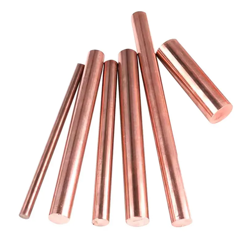 Customized Size Oxygen-free Solid Copper Metal Rod
