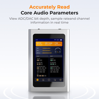 Analizador de Rendimiento de Audio Multifuncional, Compatible con Grabación de Datos, para Trabajos de Verificación y Pruebas de I+D de Productos de Audio