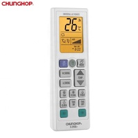 CHUNGHOP-Control remoto de aire acondicionado universal, código fijo compatible con Gree Haier Hisense Lg Panasonic Chigo Tcl
