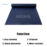 Guangzhou Umweltfreundliche Gummirolle für Fitness-Crossfit, Stoßdämpfung, Anti-Vibrations-Gummibodenmatte