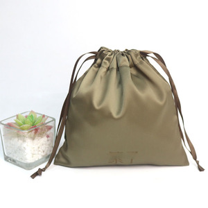 Custom Satin Gift <b>Bag</b> Premium <b>Large</b> Candy Color <b>Drawstring</b> <b>Bags</b> with Logo Wig Storage <b>Bag</b> Luxury Jewelry <b>Bag</b> Durable Fashion - Product Image 5