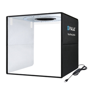 60W 5500K illuminazione a LED <span class=keywords><strong>Studio</strong></span> tiro tenda 40cm <span class=keywords><strong>Studio</strong></span> pieghevole portatile luce bianca foto PULUZ fotografia - Product Image 3