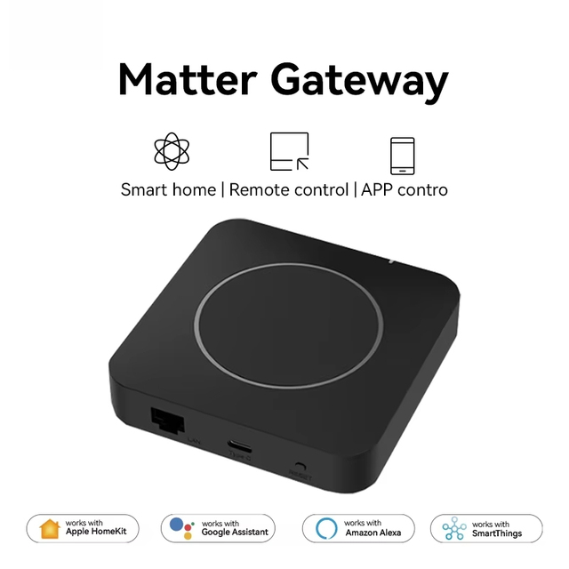 SQ 2026 Newest Tuya Matter Thread Zigbee Ethernet Gateway Hub THP23-ZB-X Smart Switch Module Supports Zigbee 3.0