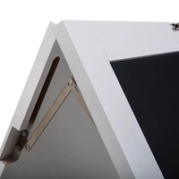 Table pliable murale, rectangulaire, portable, en demi