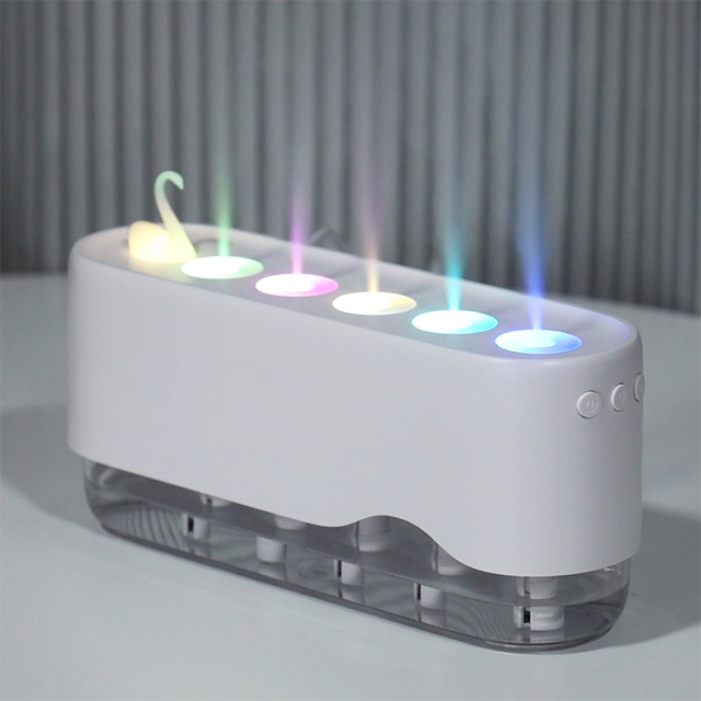Party Time Voice-Control Air Humidifier USB Portable Smart Ultrasonic Dynamic Humidifier With LED Light