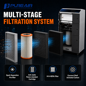 <span class=keywords><strong>Extractor</strong></span> <span class=keywords><strong>de</strong></span> Humo para Soldadura <span class=keywords><strong>Industrial</strong></span> HEPA Pure-Air PIPS PA-D1600i con <span class=keywords><strong>Motor</strong></span>, Flujo <span class=keywords><strong>de</strong></span> Aire <span class=keywords><strong>de</strong></span> 1600m/h y Potencia <span class=keywords><strong>de</strong></span> 2.3Kw para Corte por Plasma - Product Image 2