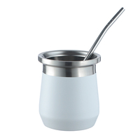 2026 Emerit Style Argentin avec Logo Personnalisé, Tasse à Yerba Maté à Double Paroi, avec Bombilla et Brosse de Nettoyage pour la Vente en Gros