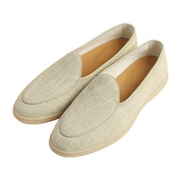 Nouvelles Chaussures Habillées Oxford Respirantes en Toile pour Hommes, Grande Taille, Style Mocassins, Idéales pour le Bureau et les Affaires