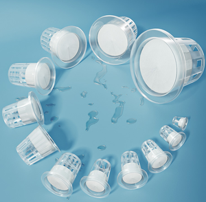 Cesta hidropónica pequeña y <span class=keywords><strong>grande</strong></span> personalizable, contenedor de plantación de macetas diseñado directamente para uso en vivero y agricultura - Product Image 4