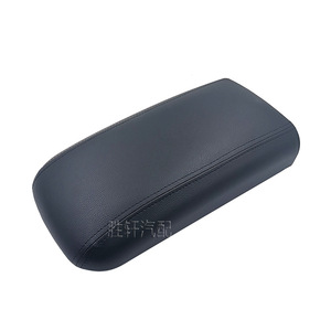 Funda de Cuero para Reposabrazos Central de Chevrolet, Caja de Almacenamiento, Negro, Beige, Gris - Product Image 2