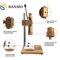 Machine à sertir manuelle BANMO pour flacons de parfum en verre, presse à sertir de table pour pompe pulvérisatrice 13-22mm, huile essentielle CE