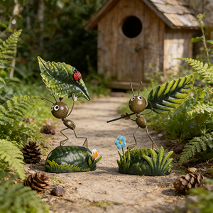 Escultura Decorativa de Metal con Forma de Hormiga para Jardín, Arte para Exteriores, para Jardines y Parques - Product Image 5