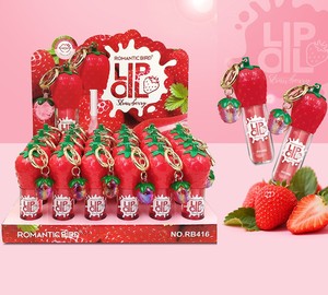 Brillo Labial ROMANTIC BIRD <span class=keywords><strong>de</strong></span> Alta Calidad al por Mayor, Maquillaje Labial con Sabor a Fruta, Suero Hidratante Transparente, <span class=keywords><strong>Aceite</strong></span> Labial Humectante - Product Image 3