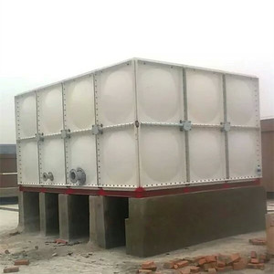 Tanque de agua de 100000 <span class=keywords><strong>litros</strong></span> rectangular de plástico reforzado con resina de <span class=keywords><strong>fibra</strong></span> de vidrio SMC FRP GRP - Product Image 4