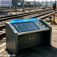 Console de poste de travail ferroviaire anti-vibrations avec fournisseur d'équipements maritimes de qualité IEC61373