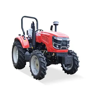 Fabricantes chinos de tractores micro tractor agrícola 4x4 55hp 50hp 60hp 70hp 80hp 90HP 100hp Precio de tractores