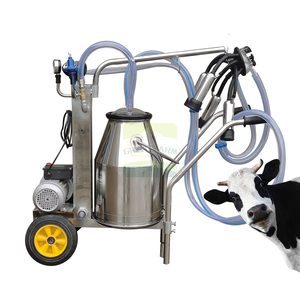 Pompa per Vuoto in Acciaio Inox 304 - Caraffa per Latte da 25L per Mucche, Pecore, Soluzione per Mungitura Commerciale in Allevamenti Lattiero-Caseari - Product Image 2