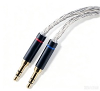 Câble de mise à niveau pour casque Yongse 2.5 3.5 4.4mm, 16 conducteurs 7N OCC plaqué or, mixte 3.5/2.5/4.4/6.35/XLR, 1.2m