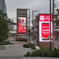 Écran led géant couleur super lumineux extérieur fixe P4.233 P6.35 P7.62 facile à installer publicité d'affichage numérique led