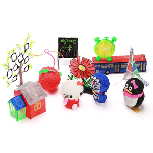 Stylo 3D sans fil sécurisé pour enfants, kit de dessin 3D à basse température avec filament PCL, ensemble de jouets motorisés DIY, cadeau pour enfants - Product Image 5