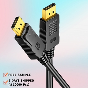 DisplayPort To DisplayPort <span class=keywords><strong>สาย</strong></span>เคเบิล4K 60Hz DP ตัวผู้ไปยัง DP สนับสนุน<span class=keywords><strong>สาย</strong></span>เคเบิล DP 4K 1080P DP - Product Image 1