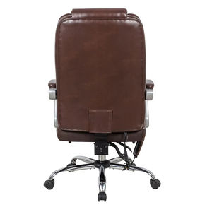 सबसे सस्ता विंटेज स्विस एडजस्टेबल एर्गोनोमिक हाइबैक चमड़े के कार्यालय की कुर्सी मालिश और गर्म सोफे के साथ - Product Image 5