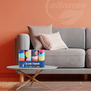 Cilindro de pañuelos desechables suaves de alta calidad para portavasos, ecológico y fácil de rellenar. - Product Image 3