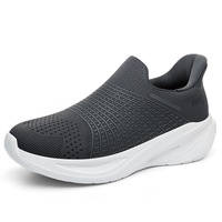 Chaussures de sport basses en maille tissée pour femme, respirantes et légères pour le jogging et la marche quotidiens, collection Printemps-Été, en stock