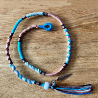 Accessoires de cheveux tissés en macramé personnalisés en usine, Clip pour cheveux style hippie, Accessoires de cheveux bohèmes, Extensions de dreadlocks