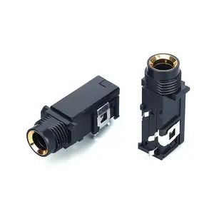 stereo phone jack 6.35-302 microphone jack socket Female Stereo 6.35mm socket female connector