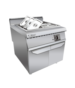 Gas Bain Marie con gabinete Calentador de alimentos de lujo - Product Image 3