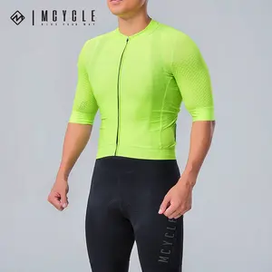 High Quality Cycling Wear Men's Short Sleeve Tops Mountain Biking Shirts Bicycle Jacket Pockets Super Breathable Cycling Jersey