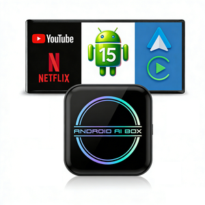 Boîte multimédia intelligente pour voiture avec CarPlay sans fil, Qualcomm SM6350, Android 15, 8 Go 128 Go 12 Go 256 Go, Netflix, YouTube, Android <span class=keywords><strong>Auto</strong></span> - Product Image 1