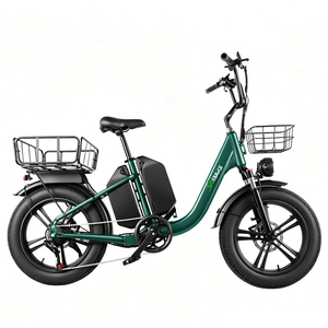 Vélo de livraison de nourriture haut de gamme F8 Plus, batterie lithium double 50Ah, vélo électrique tout-terrain, cadre en alliage d'aluminium, 7 vitesses, adulte - Product Image 1