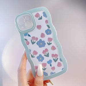 เคสโทรศัพท์ซิลิโคน TPU แบบนิ่มสำหรับเด็กผู้หญิงสร้อยข้อมือมุกลายดอกไม้ขอบคลื่<span class=keywords><strong>น</strong></span>ดอกไม้สีฟ้าสำหรับ <span class=keywords><strong>iPhone</strong></span> 13 12 <span class=keywords><strong>11</strong></span> <span class=keywords><strong>PRO</strong></span> <span class=keywords><strong>MAX</strong></span> - Product Image 3