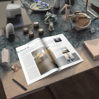 Service d'impression en gros pour brochures, dépliants, livrets, livres de coloriage, magazines et catalogues en carton, sur mesure