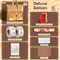 Ensemble de papeterie Capibala Coffret cadeau pour la saison scolaire, Fête des enfants Récompense pour les élèves Ensemble de papeterie et de fournitures d'apprentissage