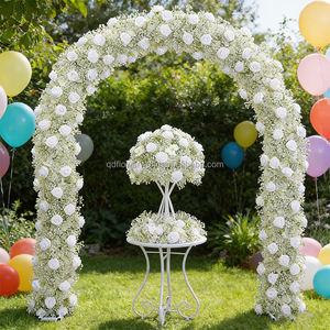 ลูกบอลดอกยิปโซสำหรับตกแต่งซุ้มงานแต่งงาน ตกแต่งโต๊ะกลางงานแต่งงาน ทางเดินดอกไม้ - Product Image 1