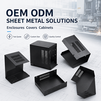 Boîtier métallique en aluminium pour projets, armoire extérieure pour batterie solaire et équipement de stockage d'énergie, personnalisable