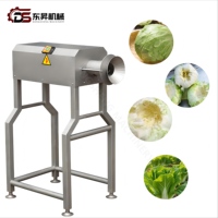 Máquina Semiautomática para Descorazonar Repollo, Procesamiento de Vegetales, Eliminación de Raíces de Repollo, Gran Capacidad