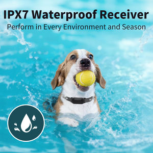 <span class=keywords><strong>Collier</strong></span> de dressage électrique portable professionnel en plastique PC et caoutchouc, étanche, pour chiens, anti-aboiement, <span class=keywords><strong>collier</strong></span> de choc avec télécommande - Product Image 4