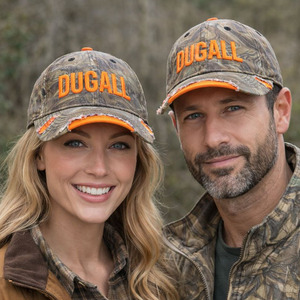 Nuovo Cappellino da Baseball Camouflage Bicolore con Patch Ricamata e Chiusura in Velcro, Personalizzabile per Sport all'Aperto e Pesca - Product Image 4