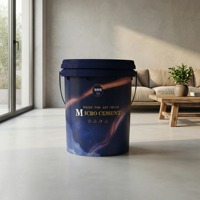 Revestimiento Líquido Premium KangRui Antideslizante de Microcemento con Capa Superior Resistente a Grietas para Bordes de Piscinas y Áreas Húmedas