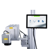 Impresora Láser DOCOD Venus de 50W, Máquina de Marcado Láser de Fibra para Materiales de Embalaje, Codificación de Productos, Tapas de Botellas de Metal y Plástico