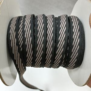 Cinta de Poliéster con Rayas Diagonales de 10mm-50mm para Accesorios de Ropa, Correa de Hombro para Bolsos, Manualidades, Decoración - Product Image 1