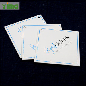 ป้ายราคาเสื้อแบบกำหนดเอง ป้ายแขวนเสื้อ Tali <span class=keywords><strong>Hangtag</strong></span> fsc ป้ายแฟชั่นสำหรับเสื้อผ้า - Product Image 5