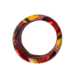 Handmade Lac Bangles Featuring Elegant <b>Red</b> Green and Cream Color Combination Traditional Indian Fashion Jewelry Collection - Product Image 2