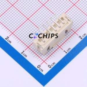 HCZZ0514-6 Wire-to-Board Pin Header SMD,P=2.5mm Connector 1x6P 2.5mm Vertical Mount XH - Product Image 2