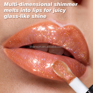 Gloss à lèvres hydratant non collant, effet nacré holographique, brillant, personnalisé, végan, <span class=keywords><strong>repulpant</strong></span>, enrichi en vitamine E - Product Image 6