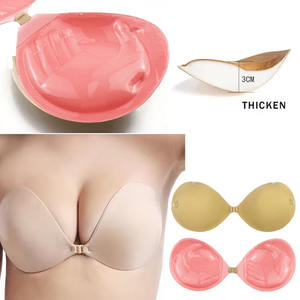 Invisible Nude Bra <span class=keywords><strong>Push</strong></span> <span class=keywords><strong>up</strong></span> Chest Paste Sexy Breast Pasty Invisible Silicone Chest Sticker <span class=keywords><strong>para</strong></span> mujer Boda - Product Image 5
